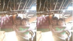 Desi Girls Passionate Date with Her Lover in the Village