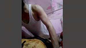 Horny Wife Moans in Pleasure as She Humps Her Husband