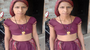 Desi hillbilly wife gives a sensual blowjob and rids her husbands penis in Part 2