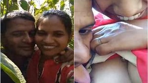 Desi Mistresss Sensual Outdoor Sex with Her Lover