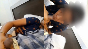 Amateur Telugu Bhabhi Gives a Sensual Blowjob and Gets Fucked in Part 4