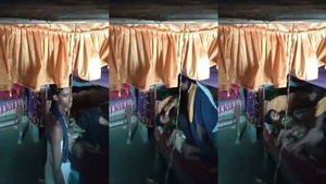 Dehati bhabhi has quick sex with young Devar while breast-feeding