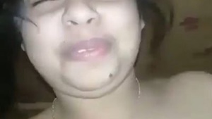 Beautiful Married Bhabi Riding On Husband