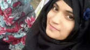 Desi cute blonde girl showing on video call