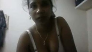 Sexy telugu lanja sucks and stokes customer penis