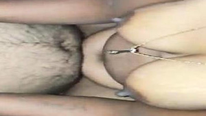 Telugu wife enjoys a wild ride on a big cock