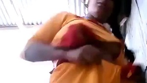 Desi village girl in the bathroom