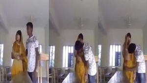 MMS college video featuring a steamy Desi sex scandal