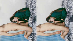 Pakistani wife gives a sensual blowjob and gets fucked in Part 6