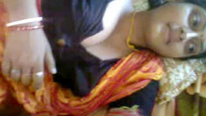 Desi village wife gets naughty in bed