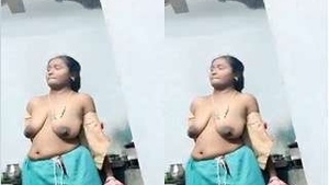 Desi Wifes Sensual Swap of Clothes