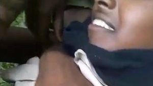 Village girl fuck, outdoors