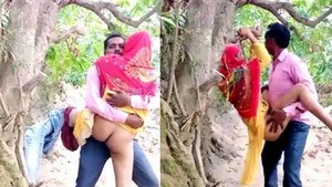 Desi couple fucking outdoors