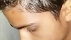 Desi girl uses a big dildo to pleasure herself in front of the camera