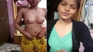 Desi Girl Strips and Shows Her Nude Body to Her Lover in Exclusive Porn Video
