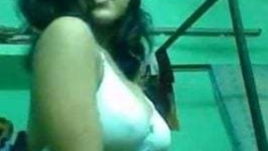 Teenage Girl Strips and Has Sex with a Boy on Camera