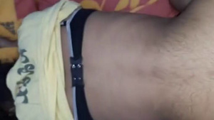 Indian Teen with Hairy Back Gets Pounded in Puppy Style by Her Boyfriend