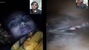 Exclusive Video Call with Horny Neelam Bhabhi Showing Off Her Big Boobs and Masturbating