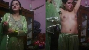 Newlywed Paki wife gives blowjob and getting rid of her husband Cock