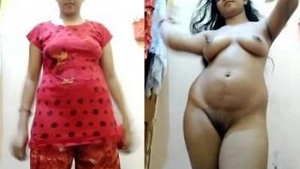 Sexy Bhabhi Showing Her Nude Bath