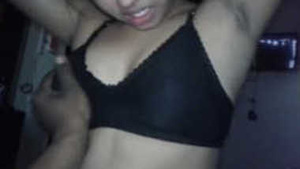 Desi MILF hide her sex parts from XXX lover in the bed