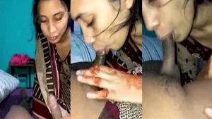 College girl from Bangladesh gives a mind-blowing blowjob in this video