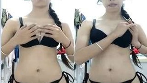 Exclusive Indian Girl Gets Naughty with Boyfriend