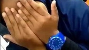 Shy girlfriend fingered by boyfriend