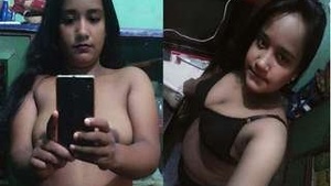 Desi Girl with Big Boobs Teases and Charms in Exclusive Video