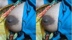 Desi Wife with Big Tits Gets Naughty in Bed