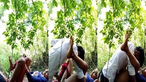 Bihari MMS video of outdoor sex caught on camera