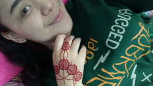 Desi hottie in hijab flaunts her big boobs and gets fucked hard