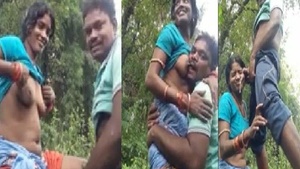 Odia couple enjoys outdoor MMS sex in hot video