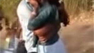 Teen enjoys outdoor sex in HD video after college