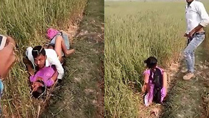 Desi couple caught having sex outdoors