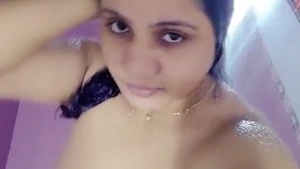 In the bathroom Friend Sexy woman