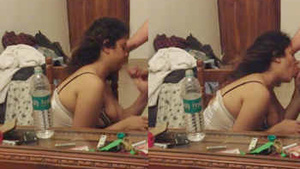 Super hot nurse punishes her college student with a blowjob