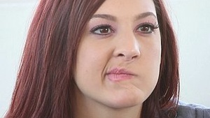 Redheads casting session turns into a wild threesome with her players