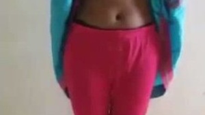 Young Desi Maid natural big tits