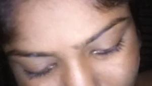 Village girl with moans