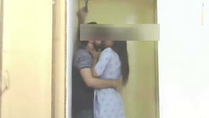 Indian girlfriend gets gently handled by her boyfriend in a steamy video