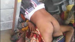 A hot couple gets naughty on the heath near a tractor