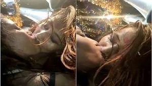 Exclusive Desi Girls Sensual Kissing Session