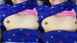 Desi Bhabhi with Tight Pussy Gets Hard Fucked and Cum on Her Body