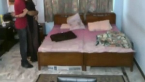 Desi college couple fucking at home sex