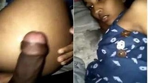 Exclusive Video of a Cute Lankan Girl Licking and Ready for Fuck