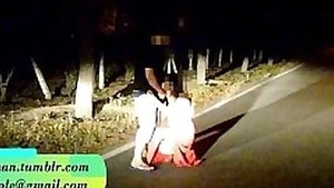 Pranya’s hot and steamy experience with a random man on a public road with police sirens blaring in the background.