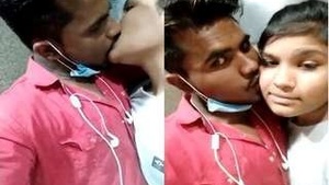 Todays Desi Lover: Kissing and Caressing in a Sensual Video