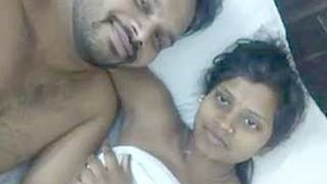 Desi couple enjoys hotel room sex after passionate encounter