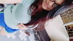 Desi wife enjoys showering with her husbands cock